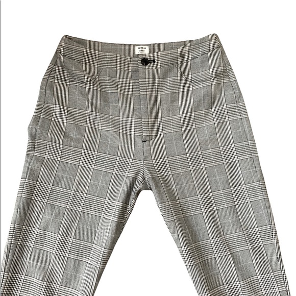 Aritzia Sunday Best Freshman Check Pant Size 2 - Picture 6 of 7